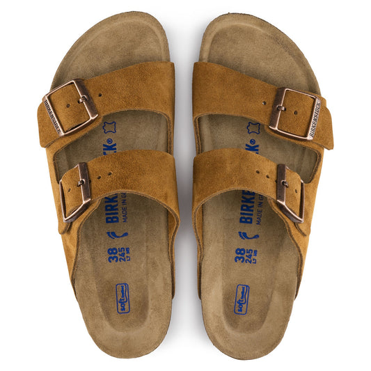 Birkenstock 1009526 Arizona SFB Mink Suede Regular