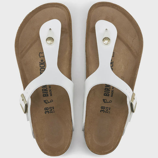 Birkenstock 1005299 Gizeh Patent White