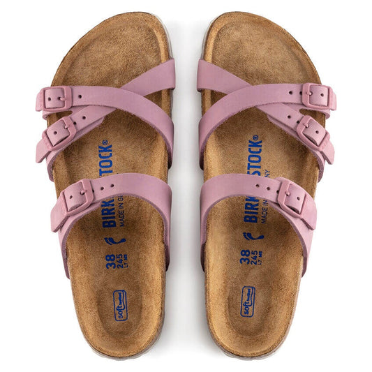 Birkenstock 1021407 Franca Orchid SFB Nubuck Leather Narrow