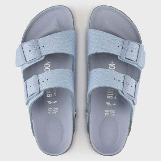 Birkenstock Arizona River 1021451 Logo Dusty Blue Regular