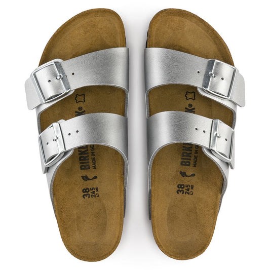 Birkenstock 1012283 Arizona BS Silver Narrow