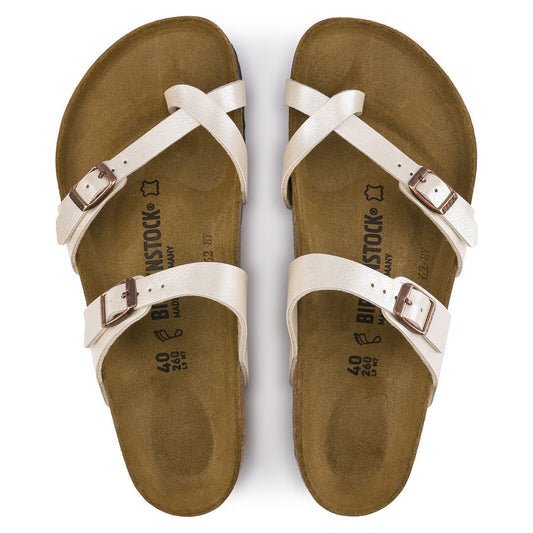 Birkenstock 071661 Mayari BF Graceful Pearl White Regular