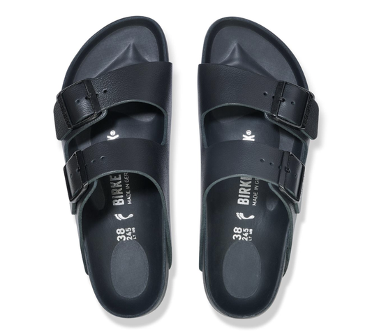 Birkenstock 1026824 Arizona Exquisite Black Natural Leather Regular