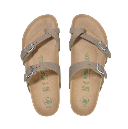 Birkenstock Mayari 1026702 Soft Birki Vegan Gray Taupe Regular