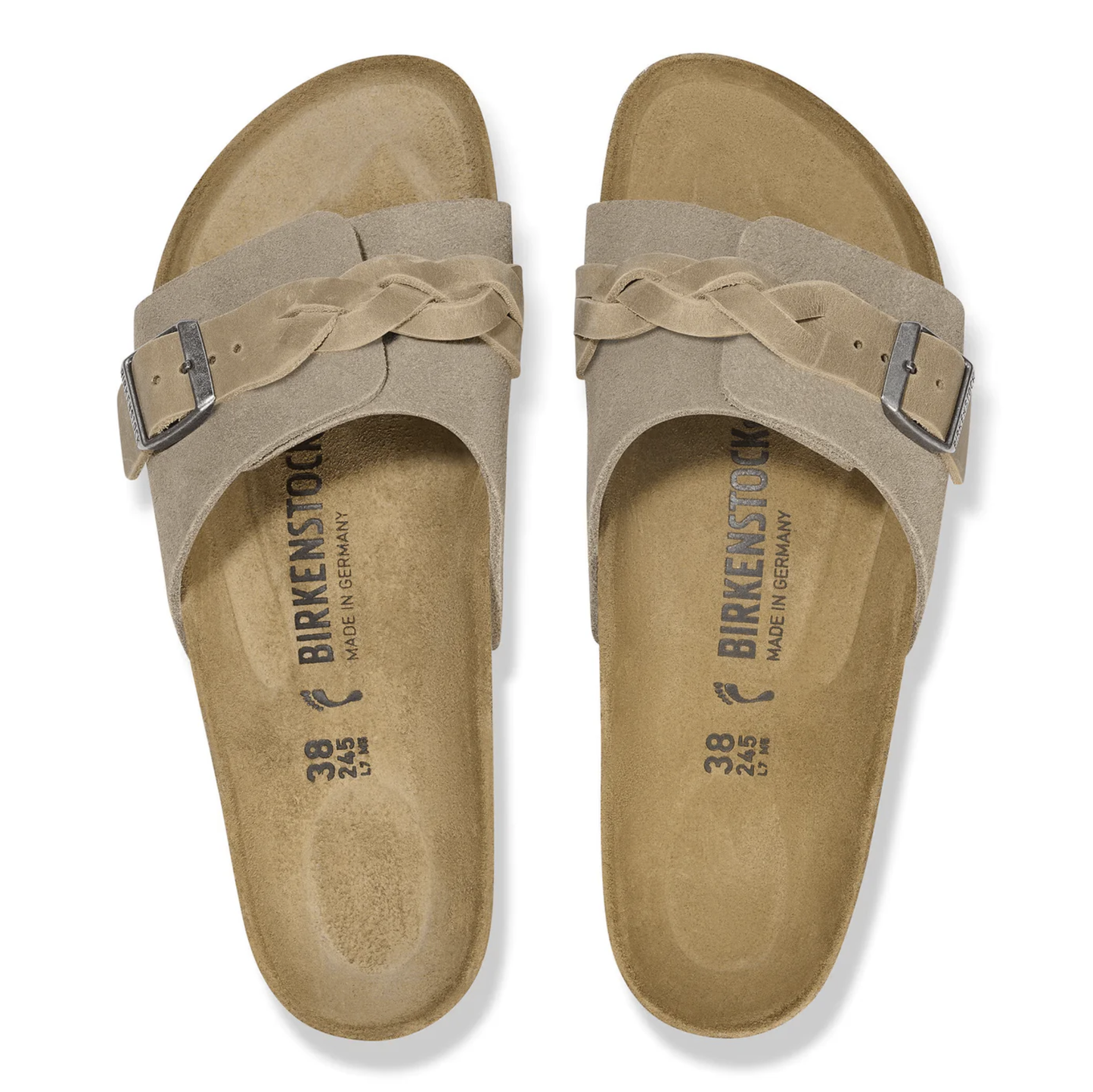 Birkenstock 10266363 Oita Braided Taupe Regular