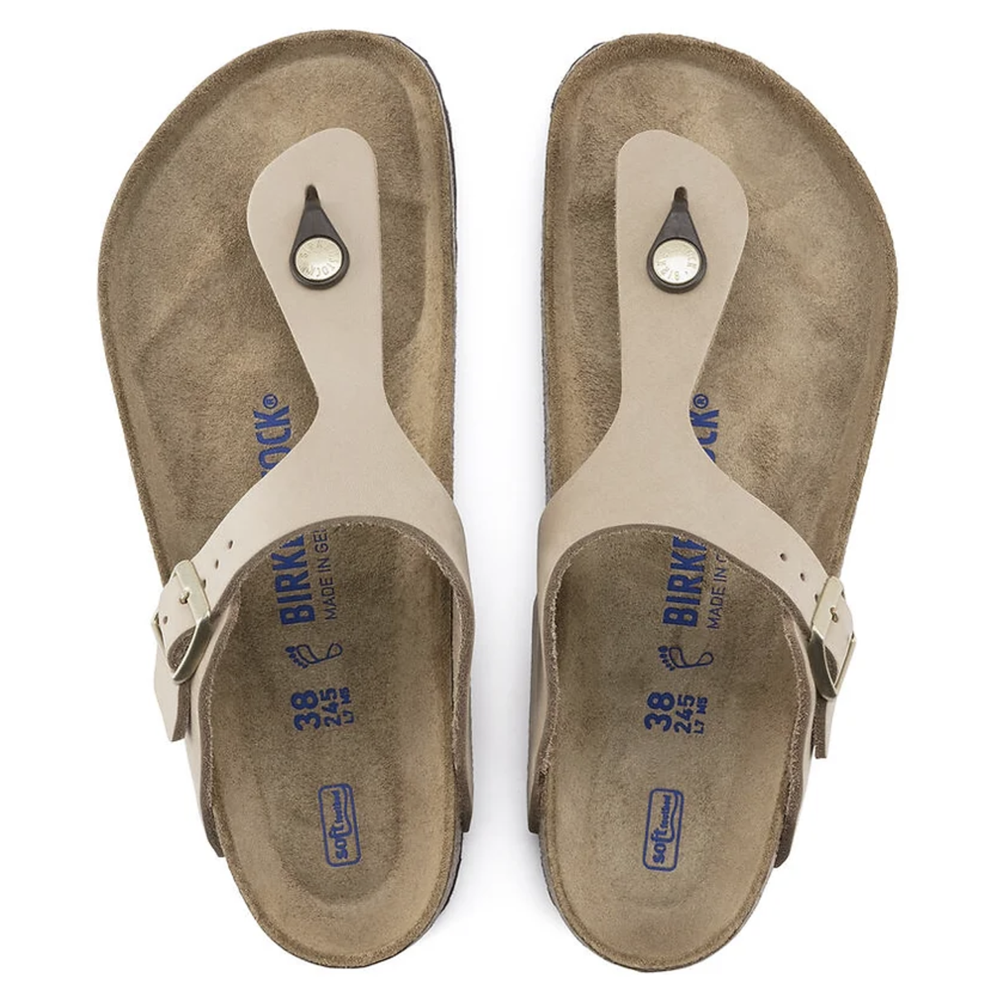 Birkenstock 1018999 Gizeh BS Sandcastle Regular