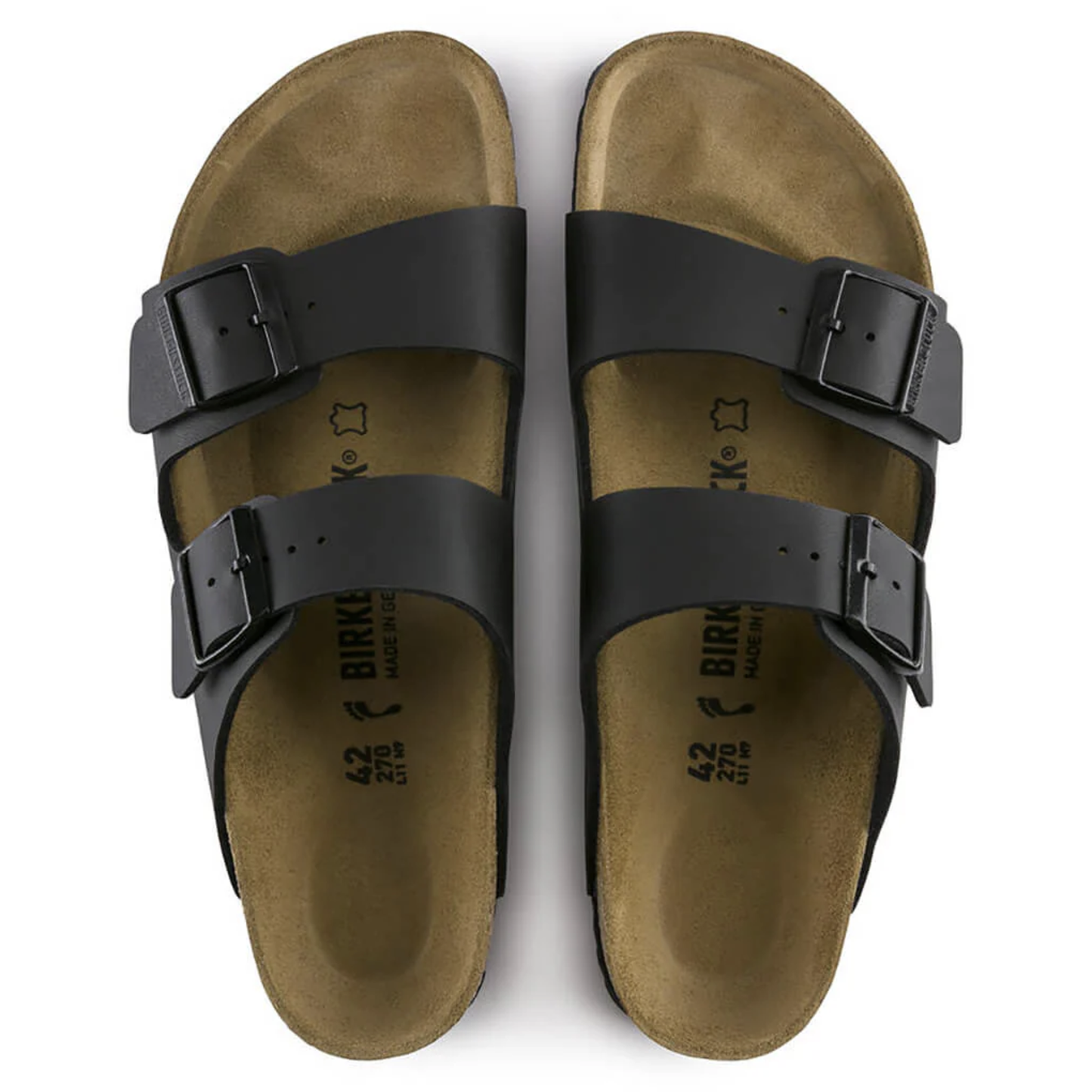 Birkenstock Arizona 051793 Black Birko-Flor Narrow