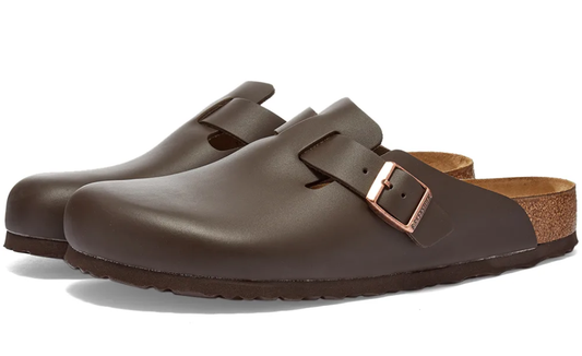 Birkenstock 0060101 Boston Dark Brown SL Regular (BSR)